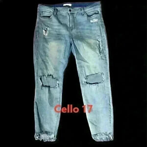 CELLO BLUE JEANS WOMEN' S LABELED SIZE 17